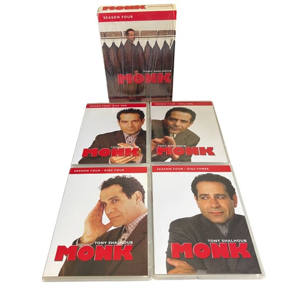 Monk TV Show Seasons  2, 3, 4, 5, 6, DVD Box Sets - Picture 11 of 12
